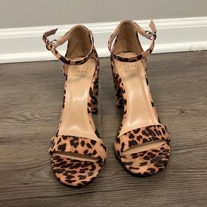 Leopard heels